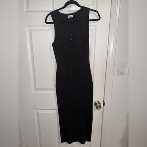 (2) Popular 21 fitted dresses Black and Dark Brown